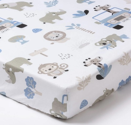 Blue safari baby boy - blue,