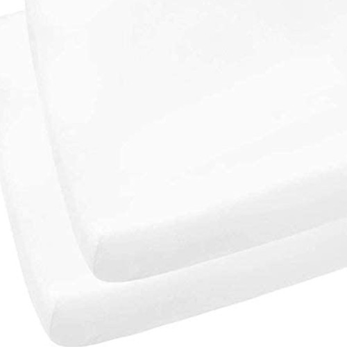 Cot sheets white for babies - cot,