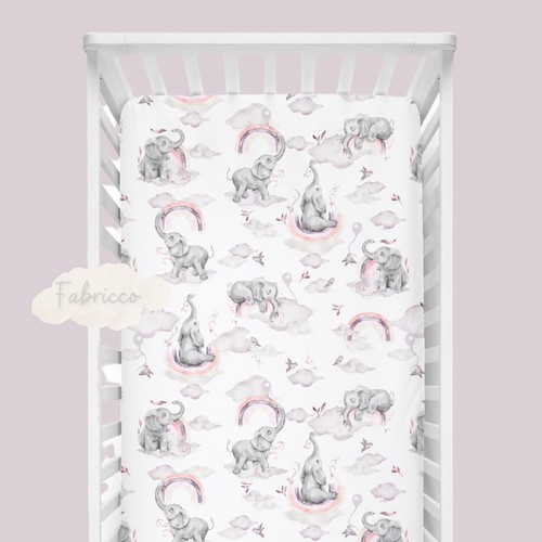 Baby girl fitted - girl, sheet,