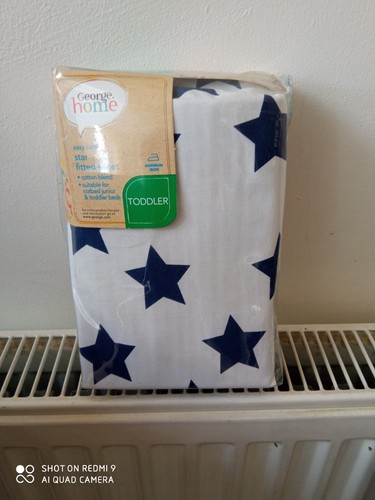 Star fitted sheet cotton mix - fitted,