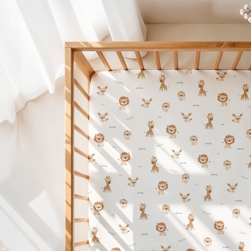 Safari animals baby cot - baby,