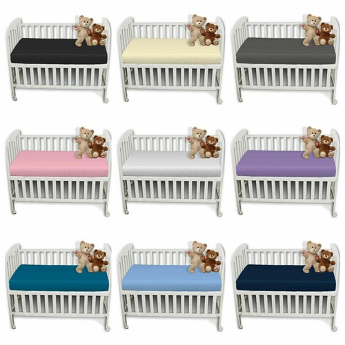 Cot bed fitted sheets 100 - cot,