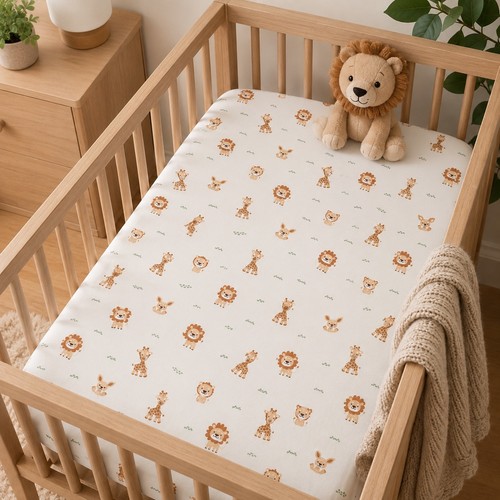 Natural beige safari - beige, animals