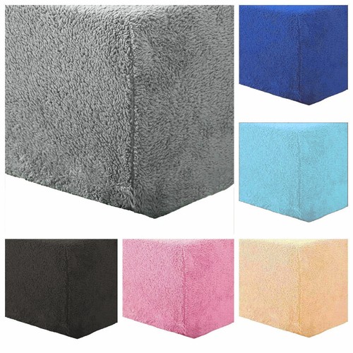 Teddy fleece fitted sheet - fleece,