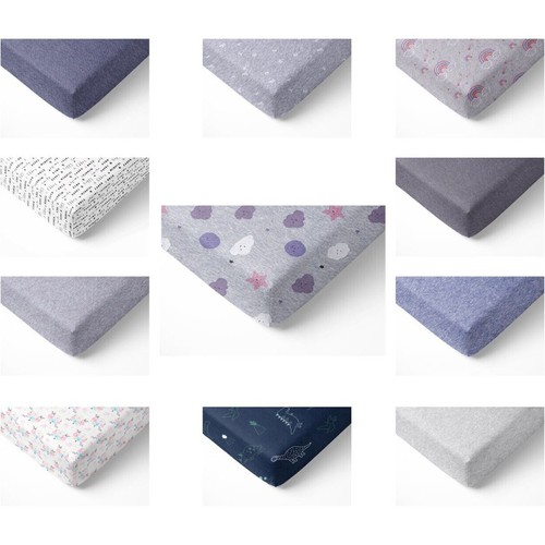 100 jersey cotton cot bed - cotton,