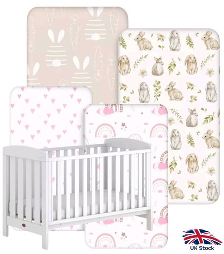 Cot fitted crib sheets - cot,