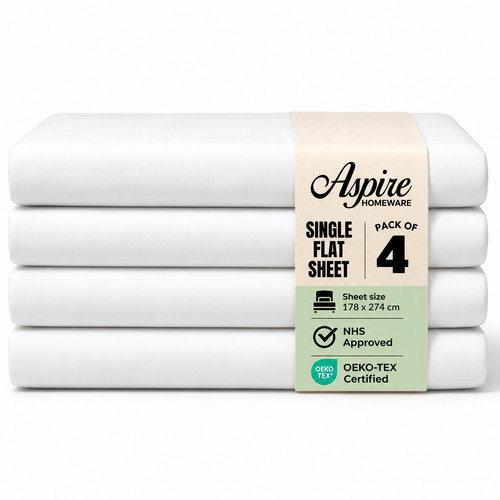Polycotton single bed sheets - polycotton,