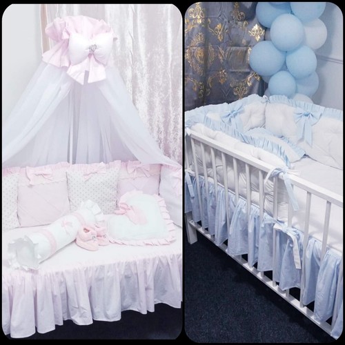 Cot skirt valance sheet - sheet, 100%